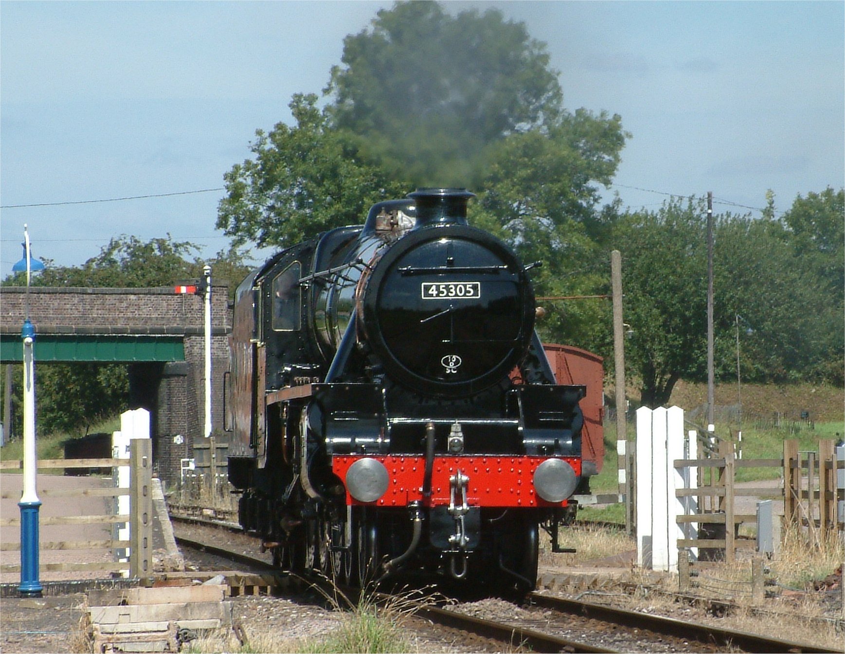 5305 on her test run.