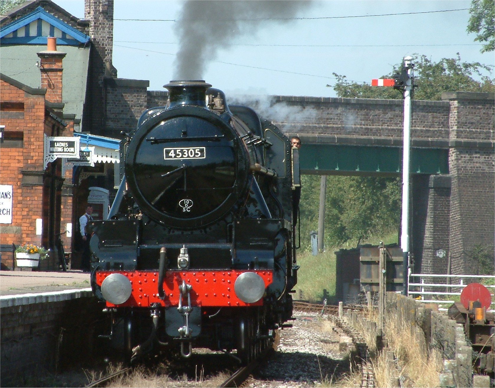 5305 on her test run.