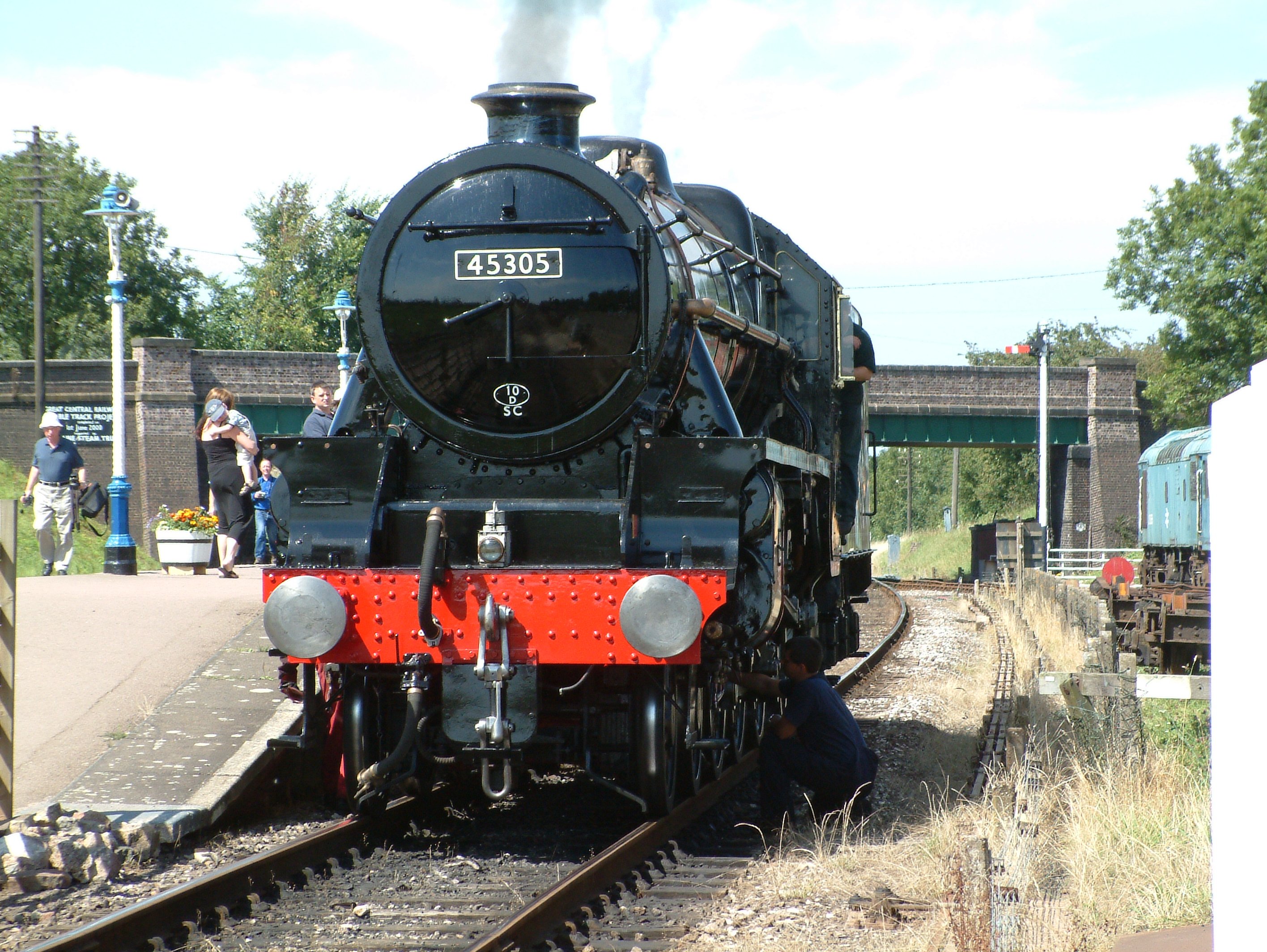 5305 on her test run.