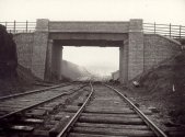Bridge 381 Looking North, 1890's