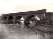 Bridge 384 during construction.
