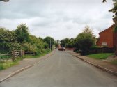 Looking east along Station Street towards the site of Bridge 398.