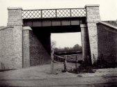 Bridge 412 during construction of the line.