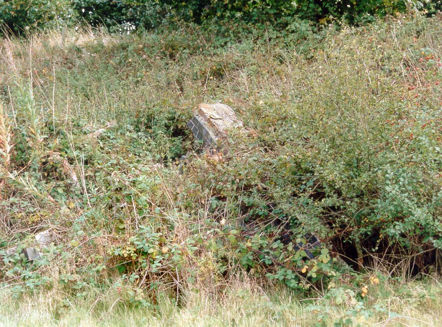 Ashby Magna station building remains.