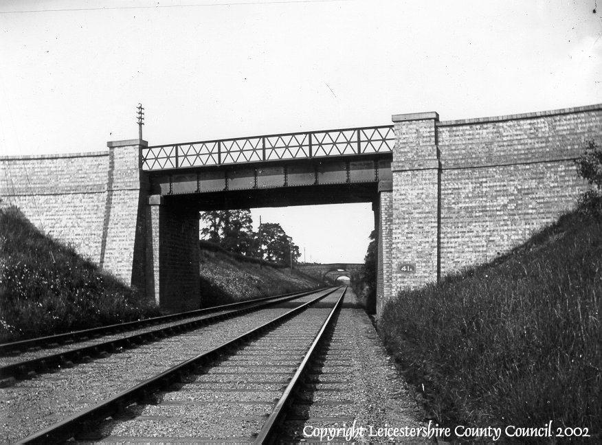 Bridge 405 looking east in 1890's..