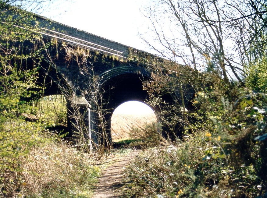 Bridge 407 looking south