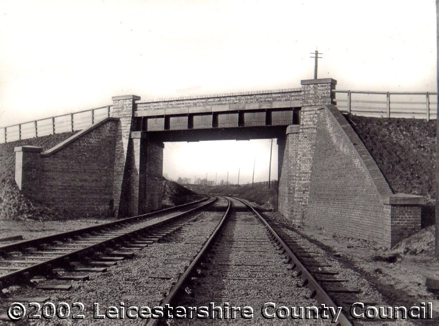 Bridge 409 looking north.  Summer 2002.