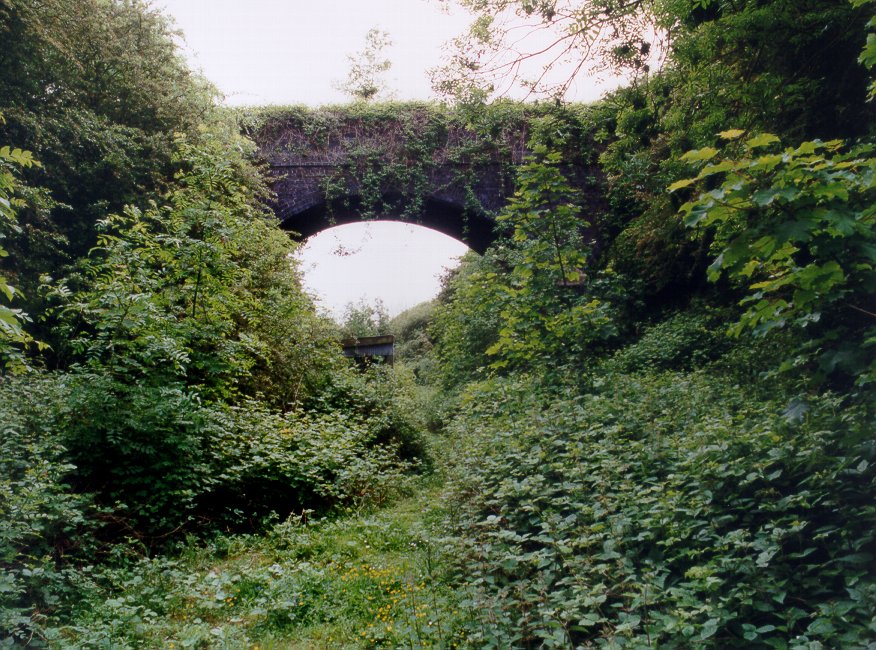 Looking south towards Bridge 411